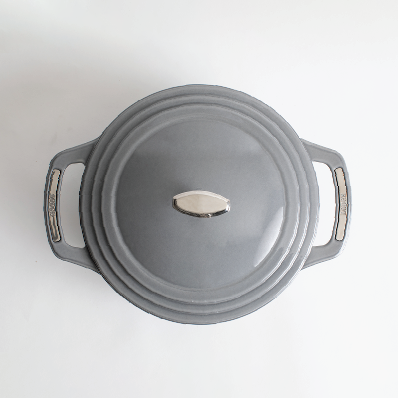 Load image into Gallery viewer, Lodge USA Enamel™ 4.5 Qt. Enameled Cast Iron Dutch Oven
