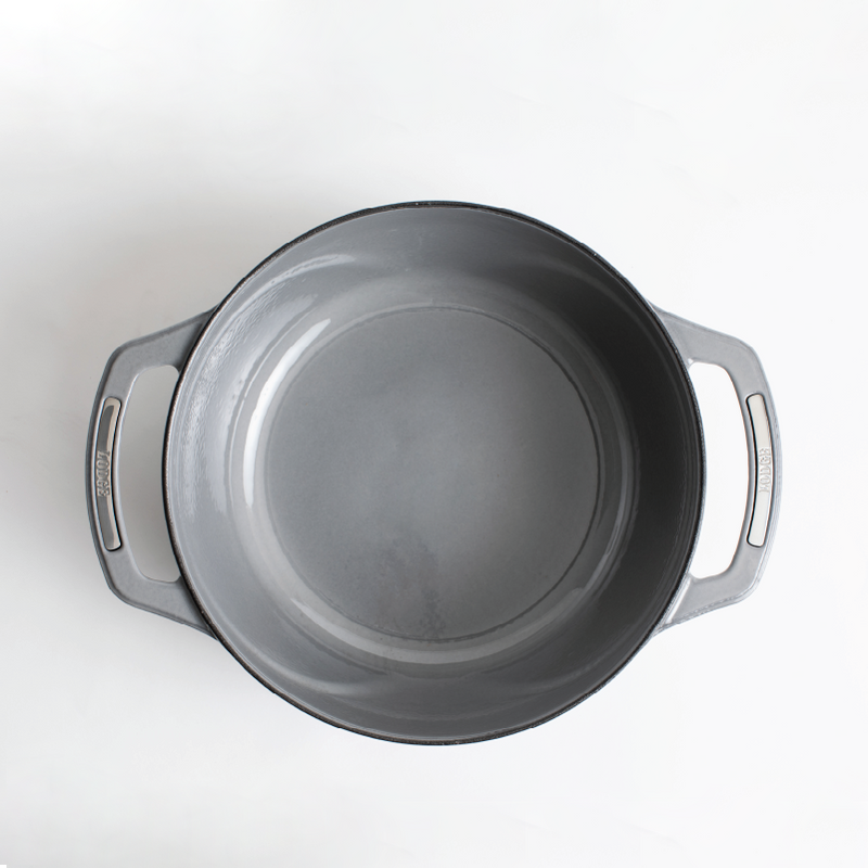 Load image into Gallery viewer, Lodge USA Enamel™ 6 Qt. Enameled Cast Iron Dutch Oven
