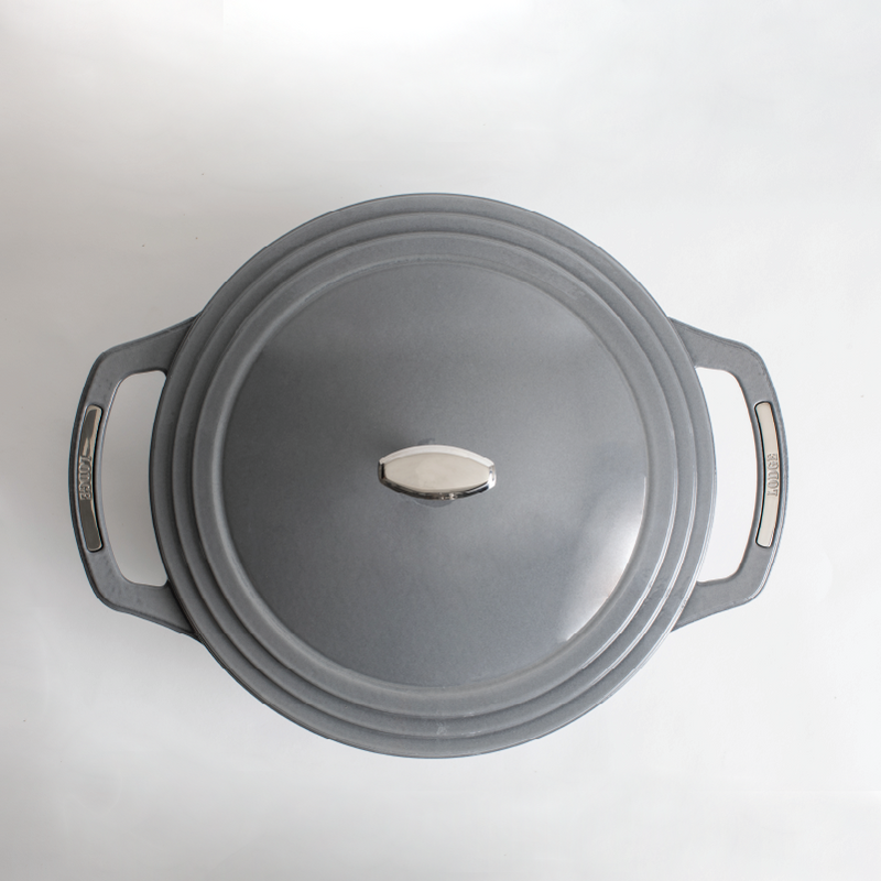 Load image into Gallery viewer, Lodge USA Enamel™ 7.5 Qt. Enameled Cast Iron Dutch Oven
