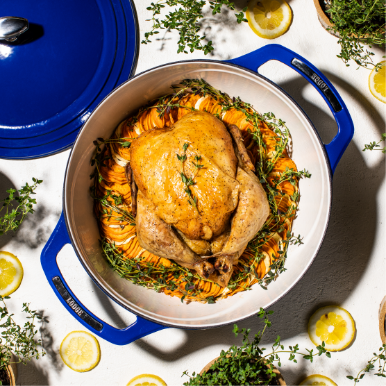 Load image into Gallery viewer, Lodge USA Enamel™ 7.5 Qt. Enameled Cast Iron Dutch Oven
