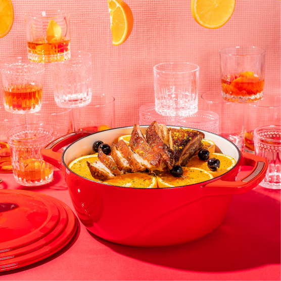 Load image into Gallery viewer, Lodge USA Enamel™ 4.5 Qt. Enameled Cast Iron Dutch Oven
