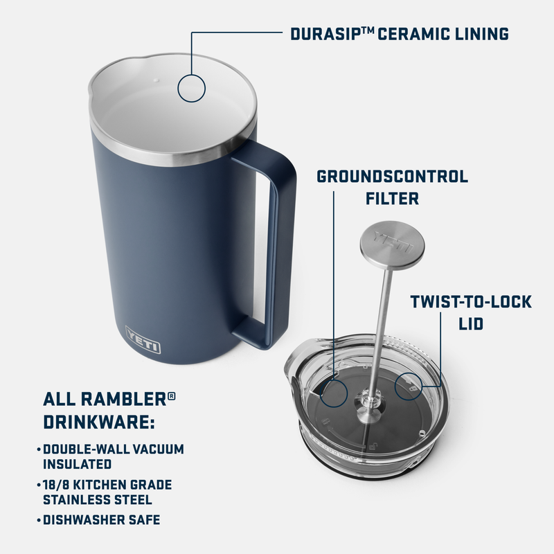 Load image into Gallery viewer, YETI Rambler 64 oz French Press
