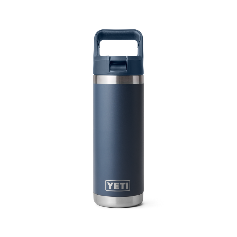 Load image into Gallery viewer, YETI Rambler 18 oz Bottle with Straw Cap &amp; Color Matched Lid
