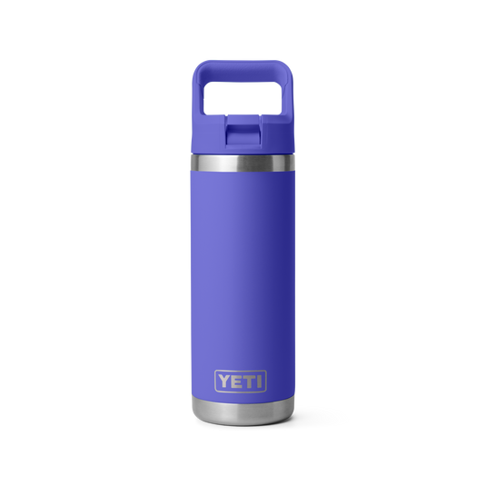 YETI Rambler 18 oz Bottle with Straw Cap & Color Matched Lid