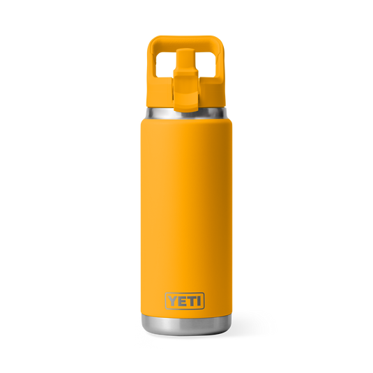 YETI Rambler 26 oz Bottle with Straw Cap & Color Matched Lid