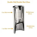 Outset Double Wall Cocktail Measuring Jigger