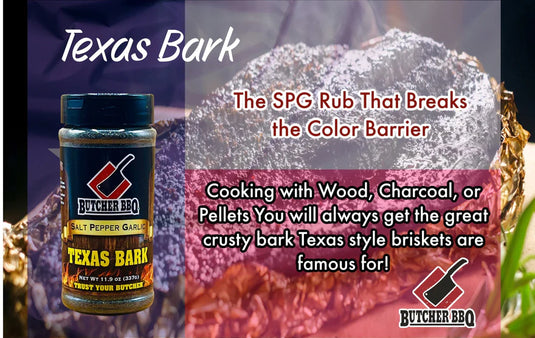 Butcher BBQ Texas Bark SPG Rub / Seasoning