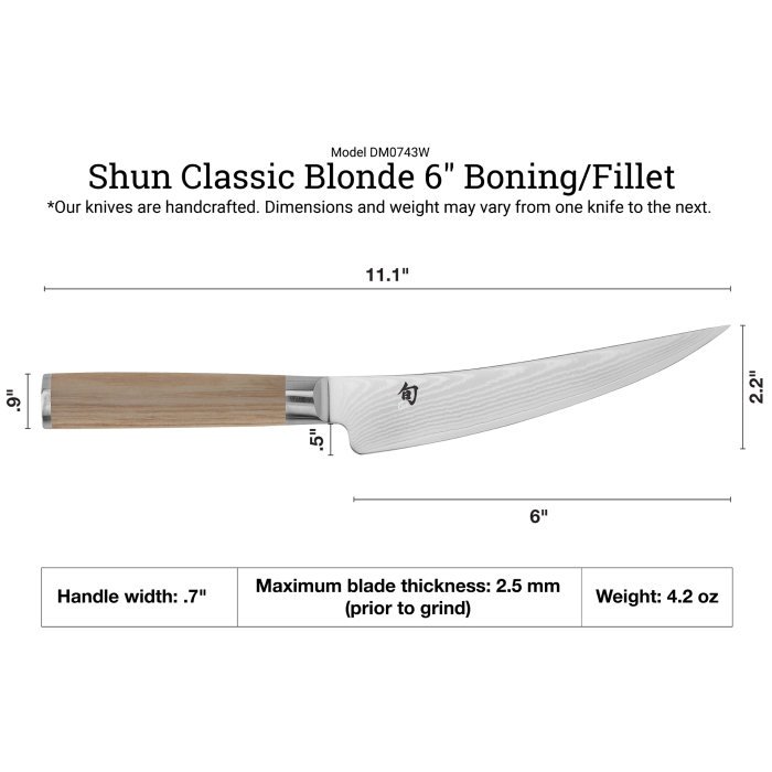 Load image into Gallery viewer, Shun Classic Blonde 6" Boning &amp; Fillet
