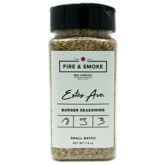 Fire & Smoke Estes Ave Burger Seasoning 7.8 oz