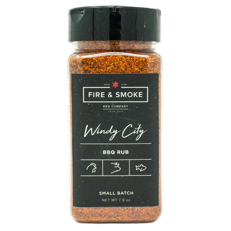 Load image into Gallery viewer, Fire &amp; Smoke Windy City Rub 7.8 oz
