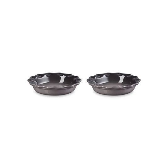 Le Creuset Heritage Fluted Pie Dish 2-Piece Set