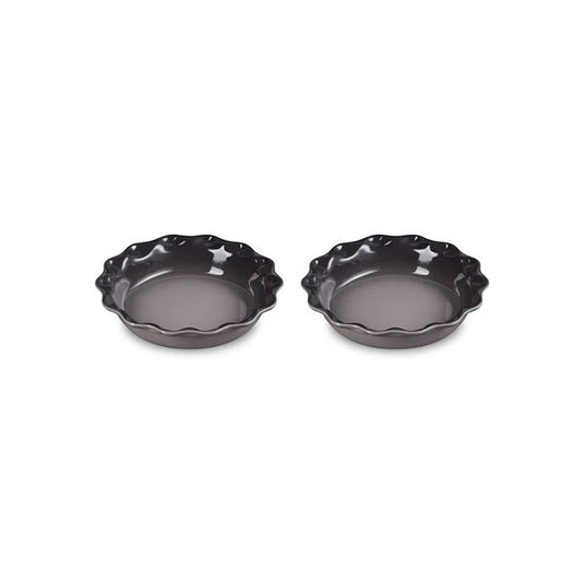 Le Creuset Heritage Fluted Pie Dish 2-Piece Set