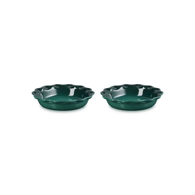 Load image into Gallery viewer, Le Creuset Heritage Fluted Pie Dish 2-Piece Set
