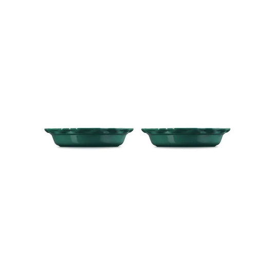 Le Creuset Heritage Fluted Pie Dish 2-Piece Set