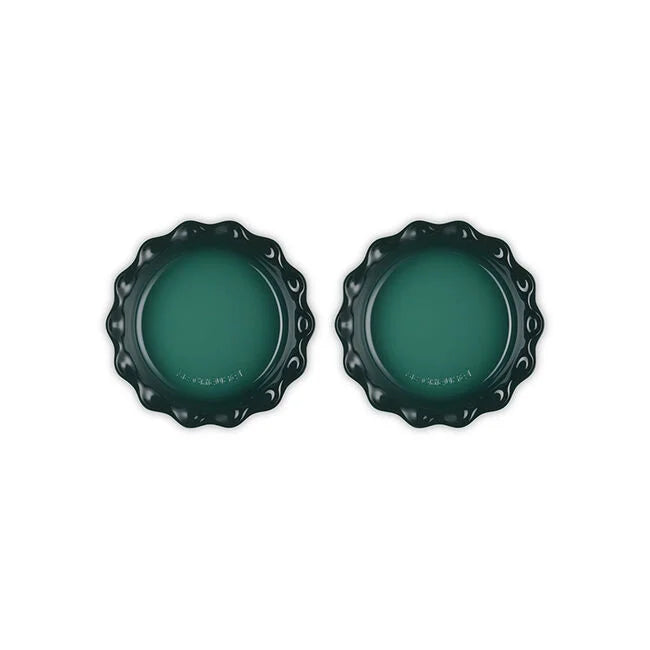 Load image into Gallery viewer, Le Creuset Heritage Fluted Pie Dish 2-Piece Set
