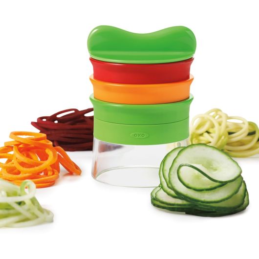 Load image into Gallery viewer, OXO 3-Blade Hand-Held Spiralizer
