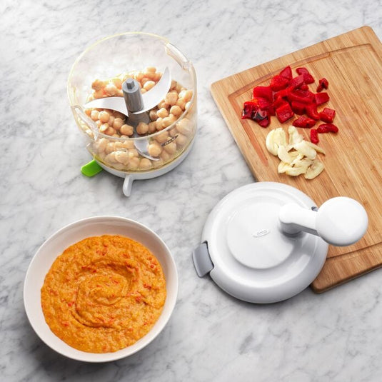 OXO One Stop Chop Manual Food Processor