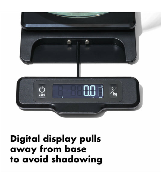 OXO 5 lb Food Scale with Pull-Out Display