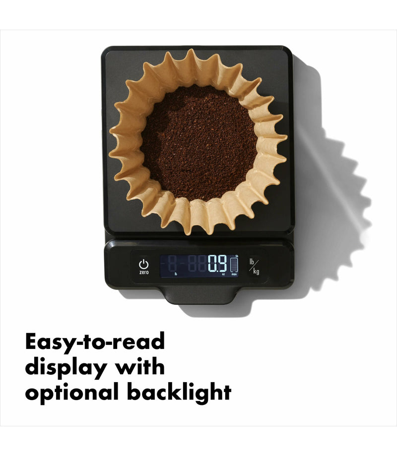 Load image into Gallery viewer, OXO 5 lb Food Scale with Pull-Out Display
