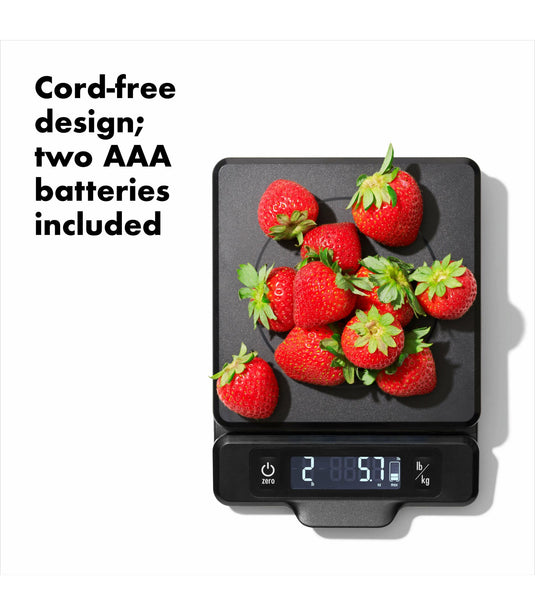 OXO 5 lb Food Scale with Pull-Out Display