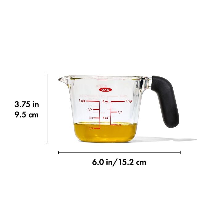 Load image into Gallery viewer, OXO 1-Cup Glass Measuring Cup

