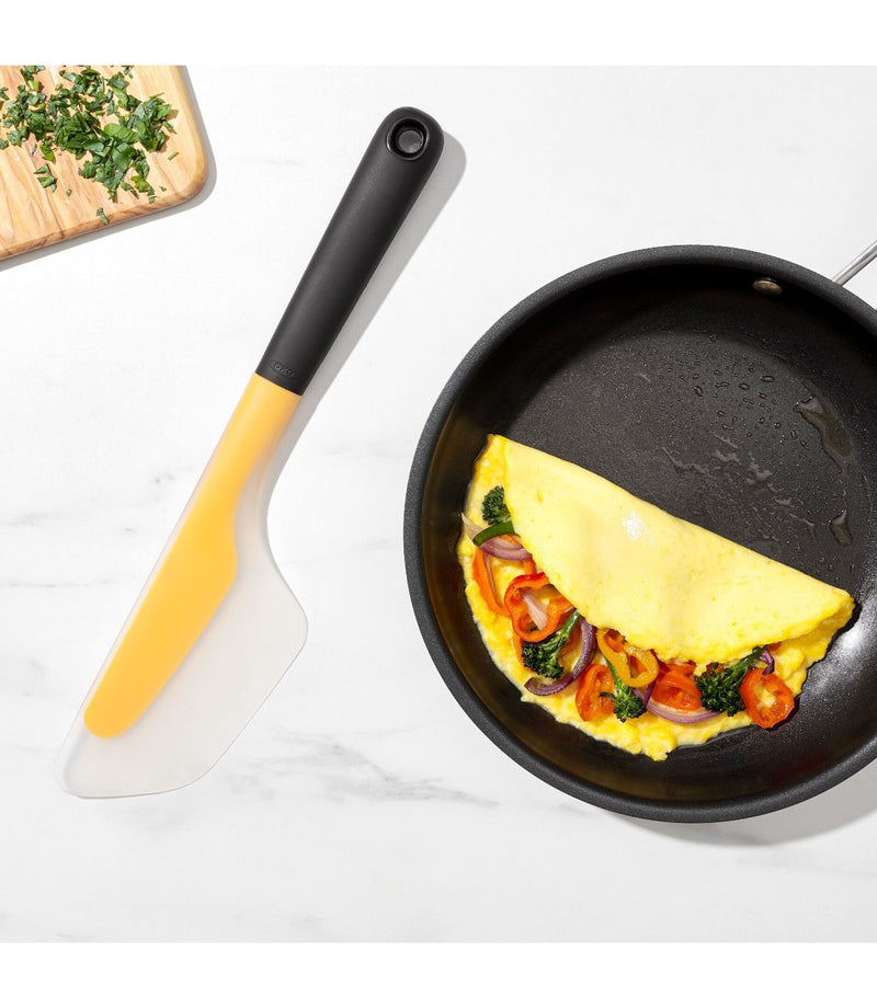 Load image into Gallery viewer, OXO Flip &amp; Fold Omelet Turner
