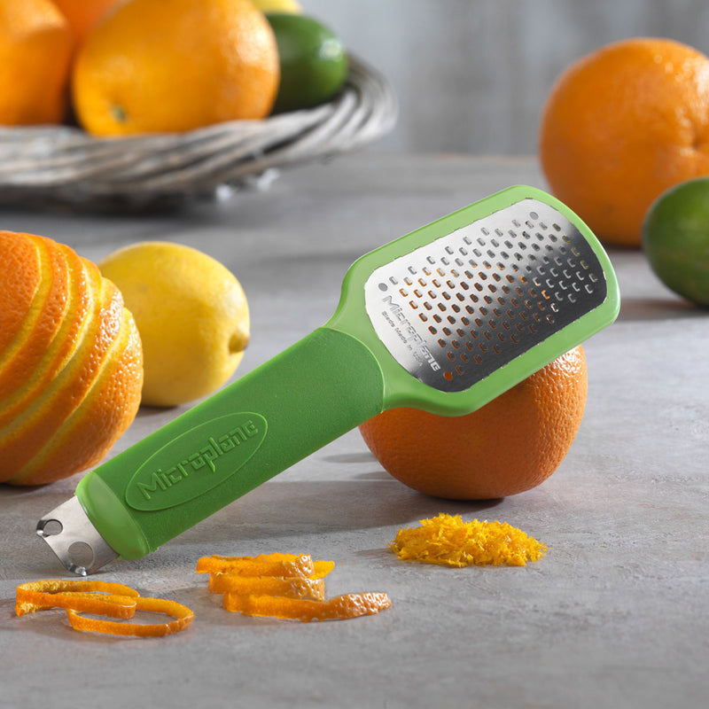 Load image into Gallery viewer, Microplane® Ultimate Citrus Tool 2.0 - Citrus Zester and Channel Knife
