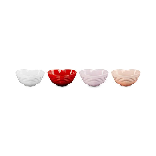 Load image into Gallery viewer, Le Creuset Mini Heart Pinch Bowl Set
