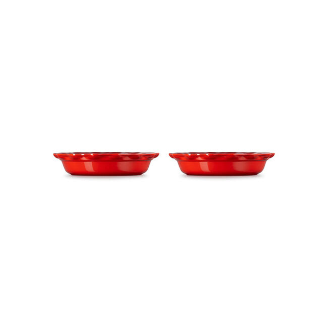 Load image into Gallery viewer, Le Creuset Heritage Fluted Pie Dish 2-Piece Set
