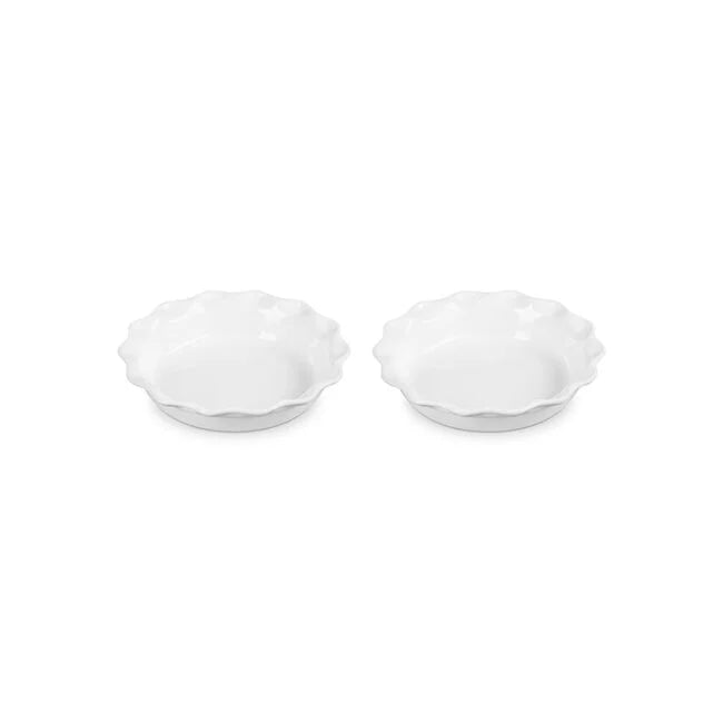 Load image into Gallery viewer, Le Creuset Heritage Fluted Pie Dish 2-Piece Set
