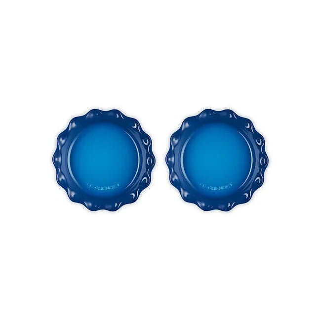 Load image into Gallery viewer, Le Creuset Heritage Fluted Pie Dish 2-Piece Set
