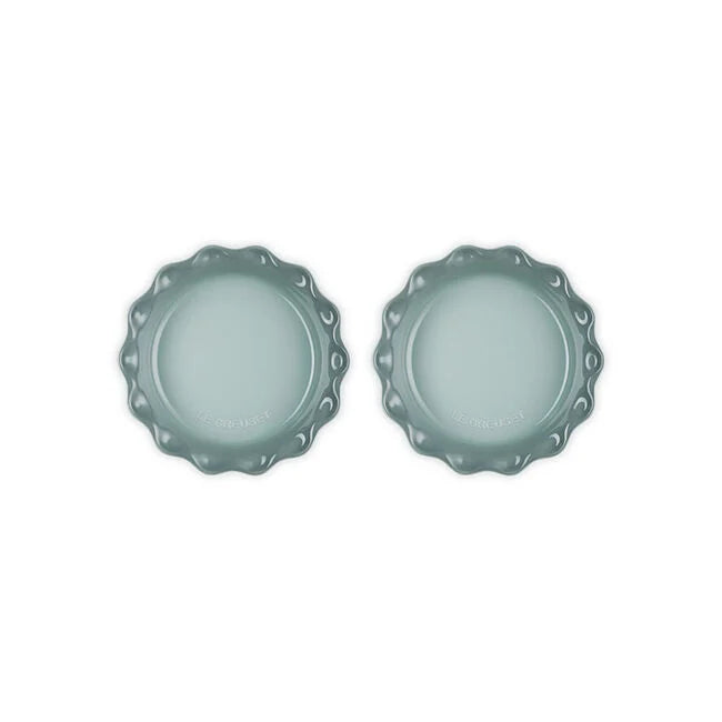 Load image into Gallery viewer, Le Creuset Heritage Fluted Pie Dish 2-Piece Set
