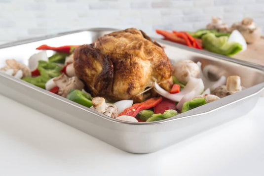 Fox Run Stainless Steel Roasting Pan