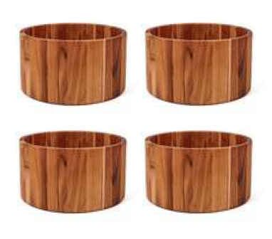 Load image into Gallery viewer, Teakhaus Bold Serving Bowls
