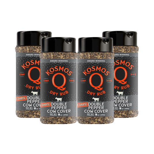 Kosmo's Q: Double Peper Coarse Cow Cover Rub
