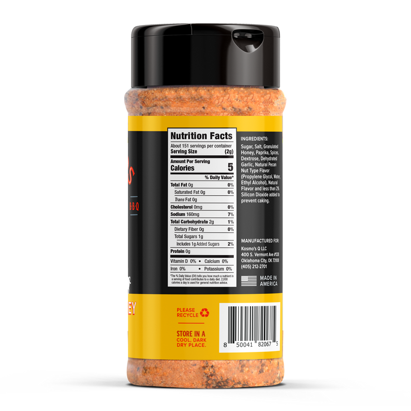Load image into Gallery viewer, Kosmo's Q: Sweet Honey Pecan Rub
