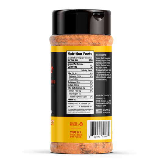 Kosmo's Q: Sweet Honey Pecan Rub