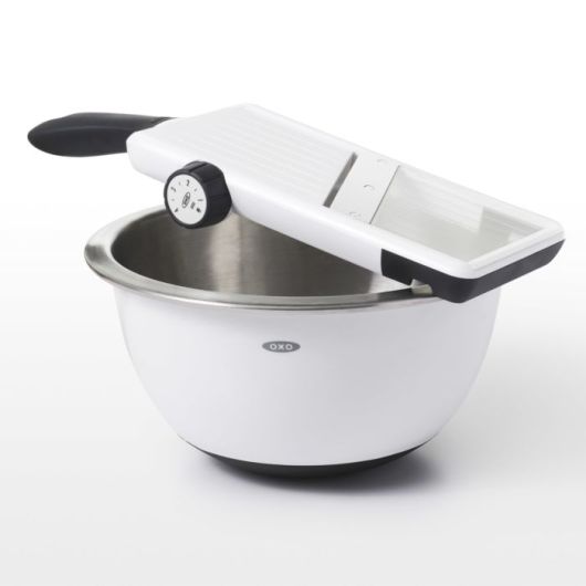 Load image into Gallery viewer, OXO Large Adjustable Hand-Held Mandoline Slicer
