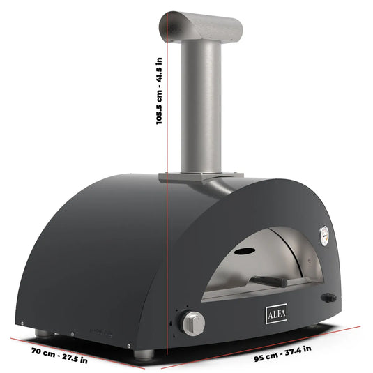 Alfa Moderno 2 Pizze - Natural Gas
