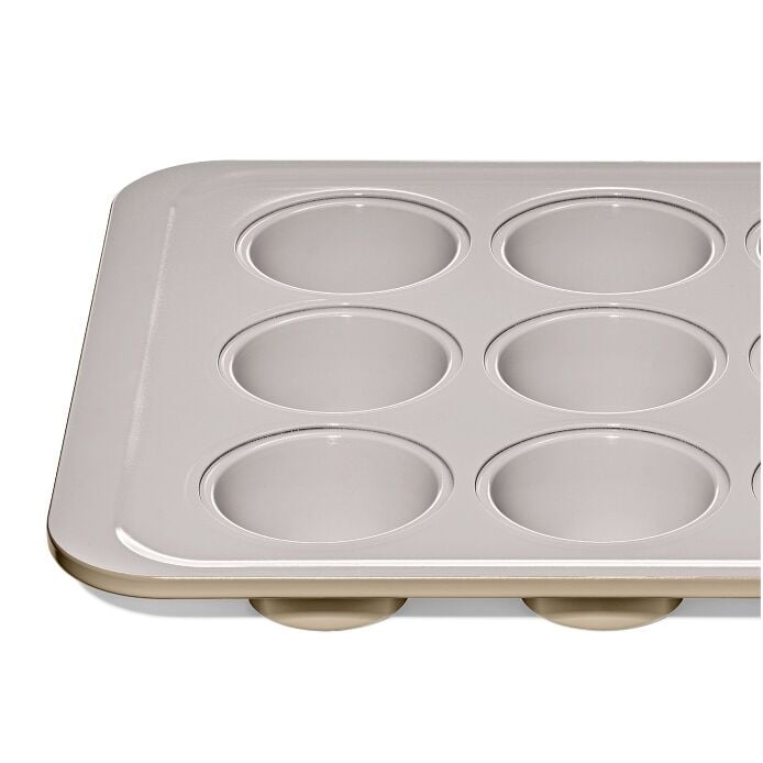 Load image into Gallery viewer, OXO Non-Stick Pro Ceramic Coated Metal Bakeware 12 Cup Muffin Pan
