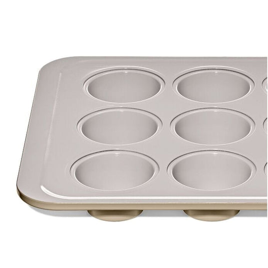OXO Non-Stick Pro Ceramic Coated Metal Bakeware 12 Cup Muffin Pan