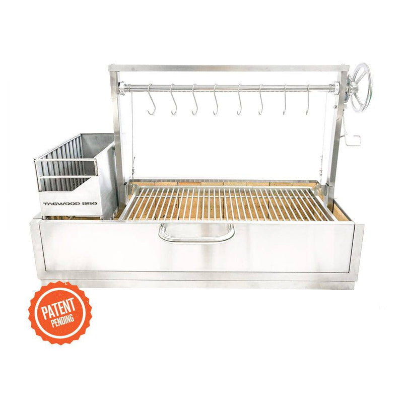 Load image into Gallery viewer, Tagwood BBQ Santa Maria Argentine Wood Fire &amp; Charcoal Grill Built in | BBQ05SS
