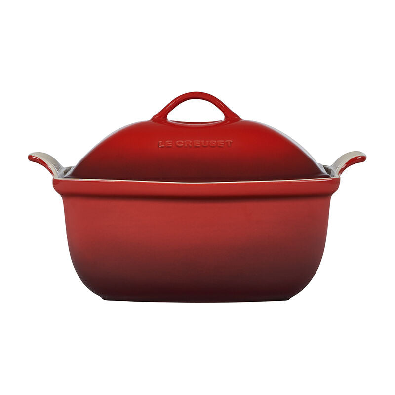 Load image into Gallery viewer, Le Creuset Heritage Deep Covered Rectangular Baker
