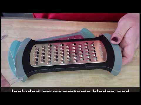 Load and play video in Gallery viewer, Microplane® Mixing Bowl Grater- Extra Coarse
