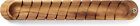Ironwood Acacia Wood Baguette Miter 28155
