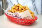 Load image into Gallery viewer, Fox Run French Fry Wax Paper Liners Newsprint 24count
