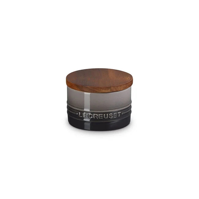 Load image into Gallery viewer, Le Creuset Salt Cellar with Wood Lid 7 oz.
