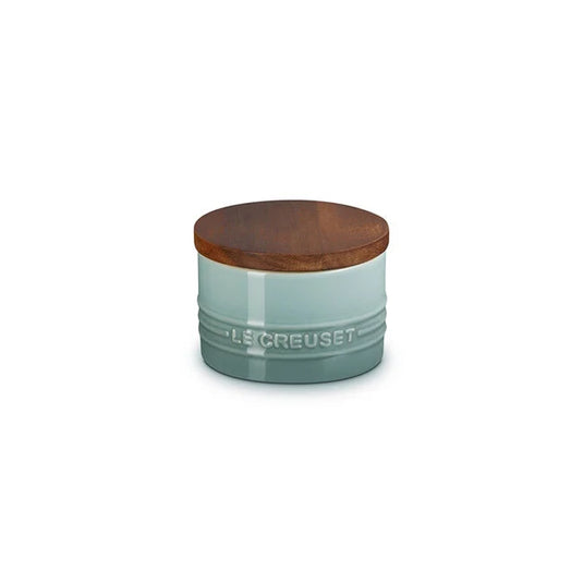 Le Creuset Salt Cellar with Wood Lid 7 oz.