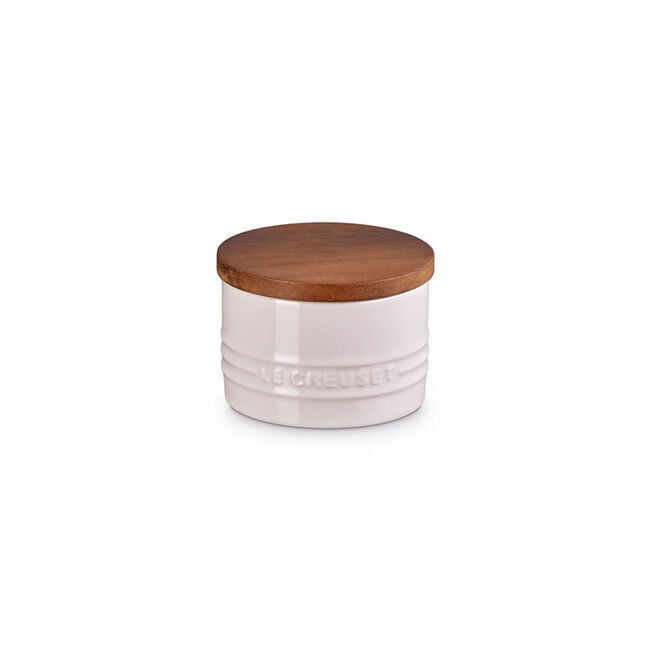 Load image into Gallery viewer, Le Creuset Salt Cellar with Wood Lid 7 oz.
