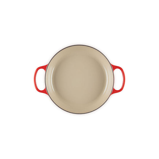 Le Creuset Signature Round Braiser with Glass Lid 2 1/4 qt.